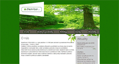 Desktop Screenshot of chem-bar.cz